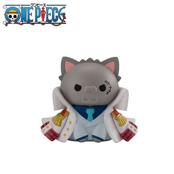 MEGA CAT PROJECT ONE PIECE Nyan Piece Luffy VS Marine Navy Mini