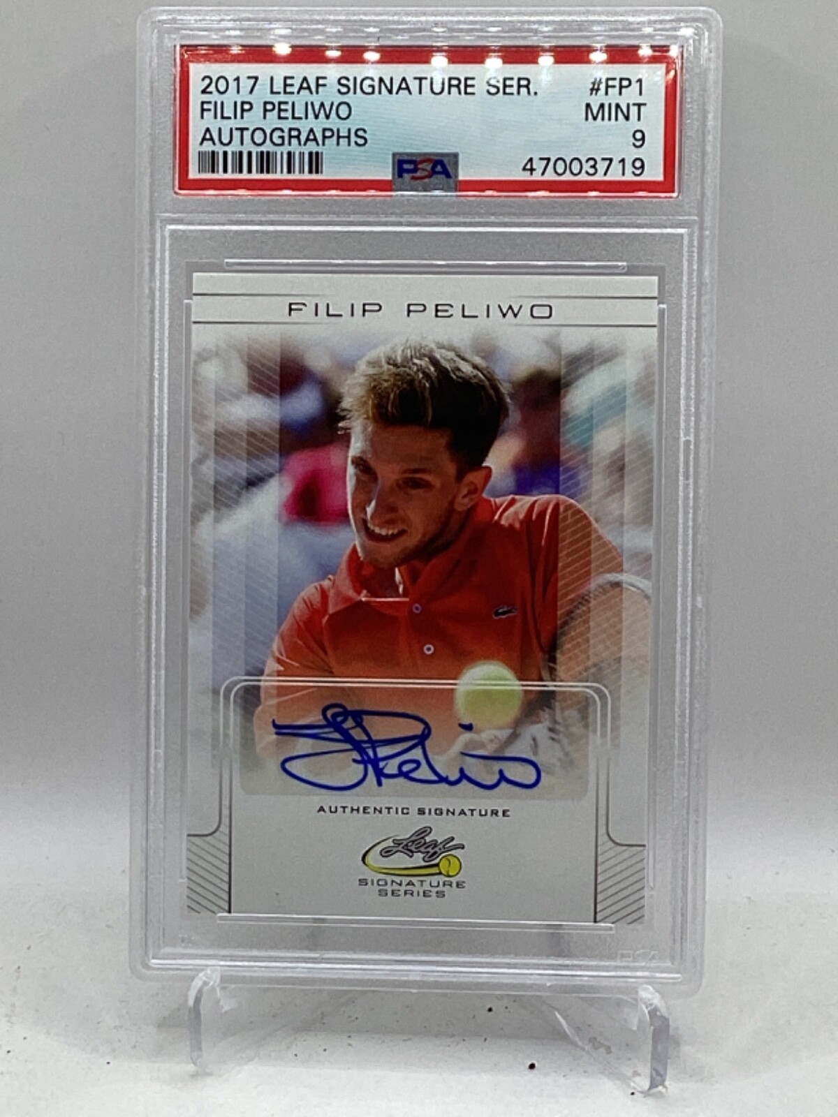 2017 Leaf Signature Series - Filip Peliwo #BA-FP1 (AU) for sale online ...