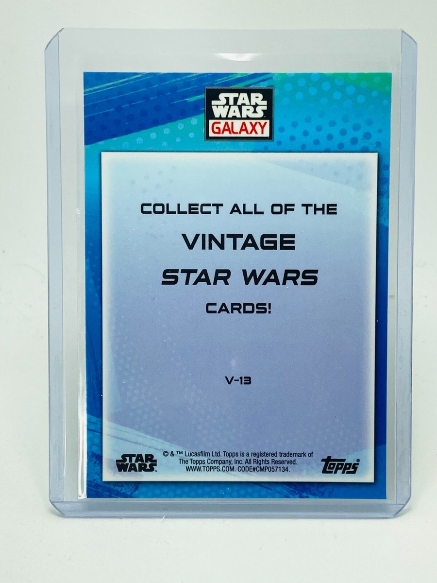 2022 Topps Star Wars Galaxy Retro Princess Kneesaa - Ewoks #V-13