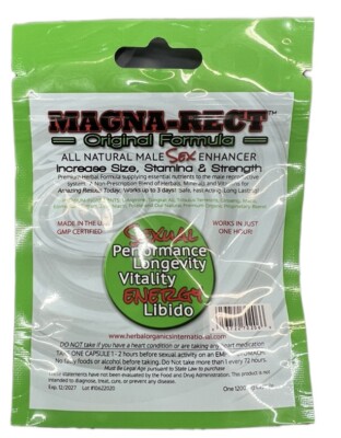 7 Packs Magna-Rect Original Green Max-pro Made In USA  100% Original 12/2029