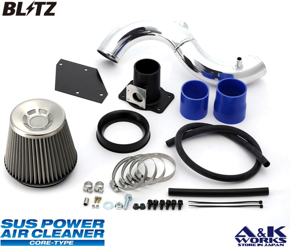 Filtre à Air Blitz SUS POWER Pour Suzuki Swift ZC32S - Type Core Lavable