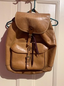 ralph lauren leather backpack
