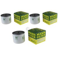 3X Original Mann-Filter ÖLfilter W 917/1 Oelfilter Oil