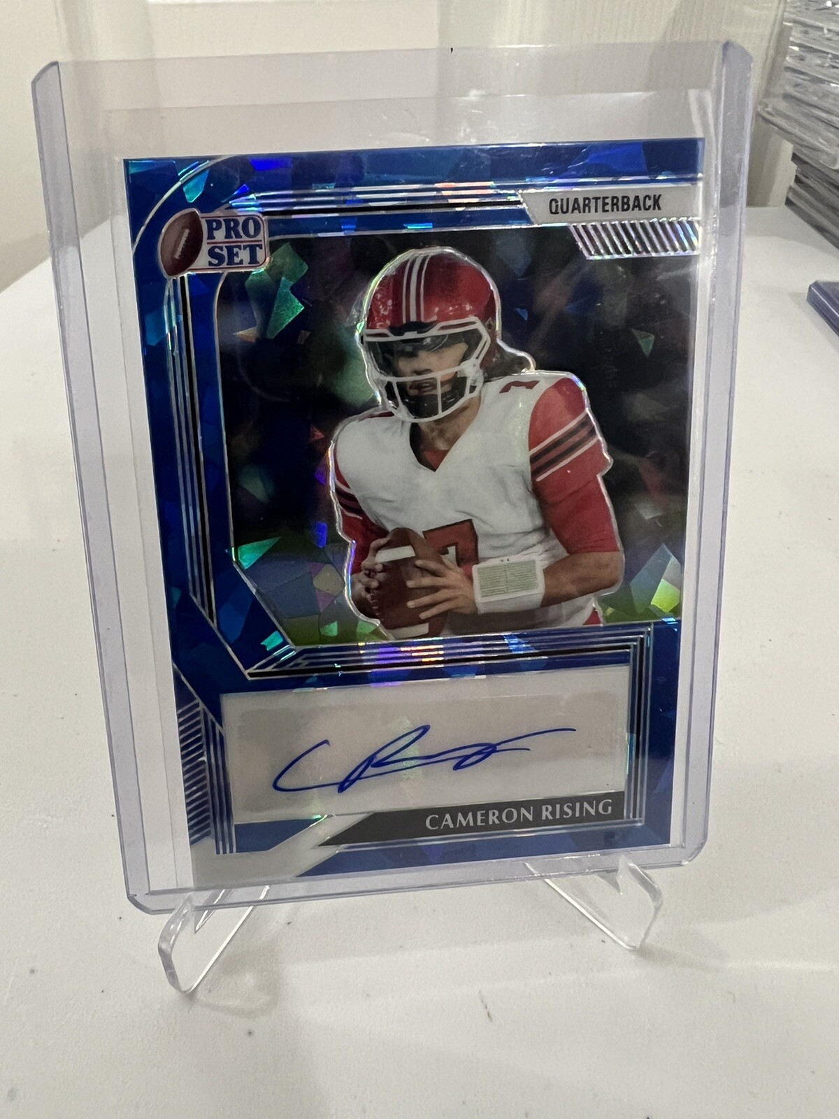 Cam Rising 2022 Feuille Pro Ensemble Métal Bleu Glace Auto / 25 RC Utah ...