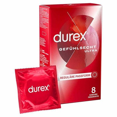 durex  Gefühlsecht Ultra Kondome · 8 St · PZN 18304166
