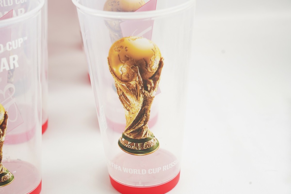 Fifa World Cup Russia Budweiser Plastic Beer Cup Mexico