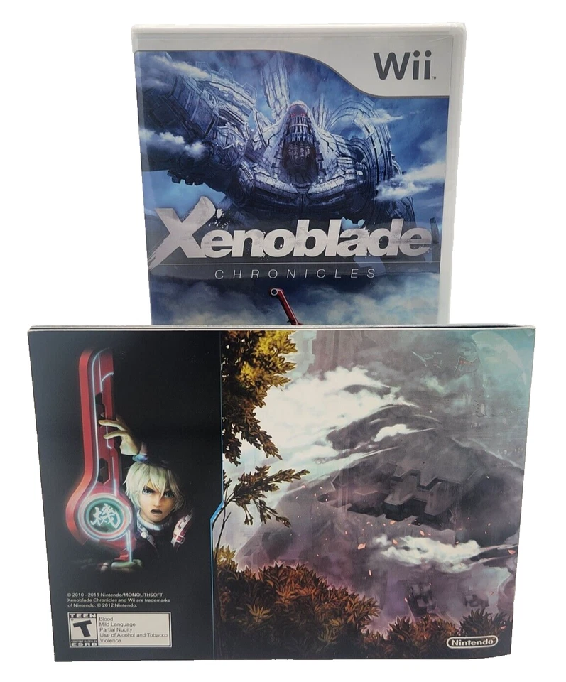 Xenoblade Chronicles & Art Book (Nintendo Wii, 2010) Brand New Sealed US Version - Image 2 of 4