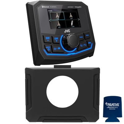 JVC For Polaris RZR 2014-2018 JVC KD-MR1BTS Radio With RZR Radio Mounting Kit