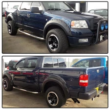 Factory Style Fender Flares Rivet Pocket Set Fit For Ford F150 2004 05 06 07 08