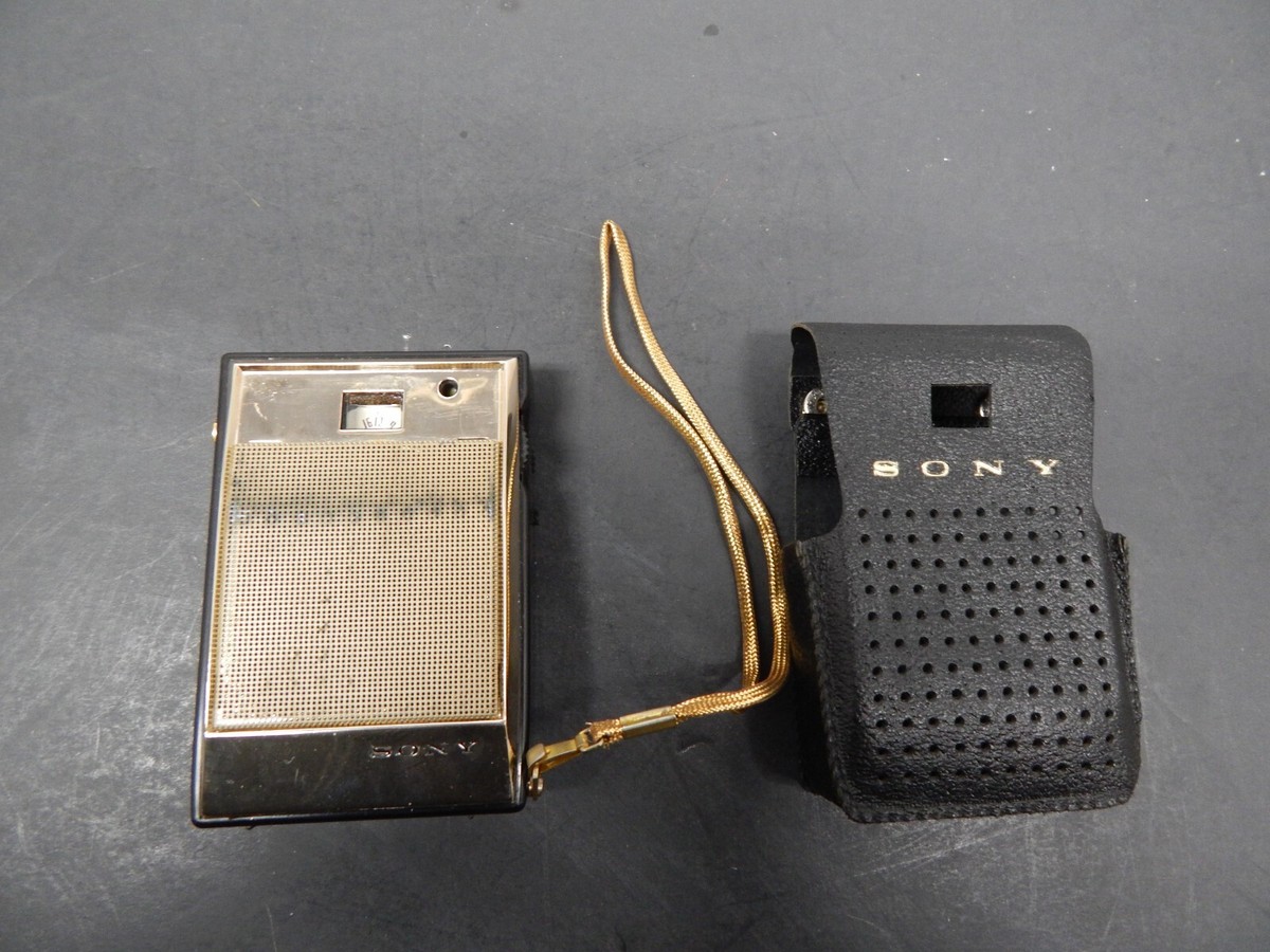SONY - 1960 early 1960's SONY TR-630 AM TRANSISTOR RADIO w/case | eBay