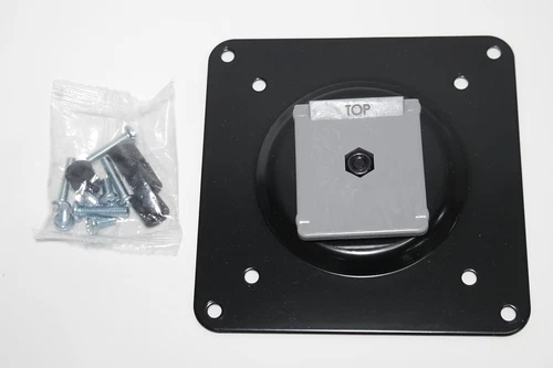 HUMANSCALE M8 M2 BLACK VESA PLATE MOUNT 100MMx100MM M-FLEX FOR MONITOR ARM LCD