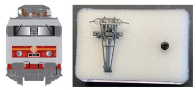 LS Models 89207 1x Patograph AM 18 für SNCF BB 15000 grau FineScale Neu+OVP