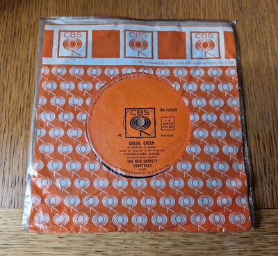 The New Christy Minstrels: Green Green 7'' vinyl CBS Australia 1963 Barry McGuire