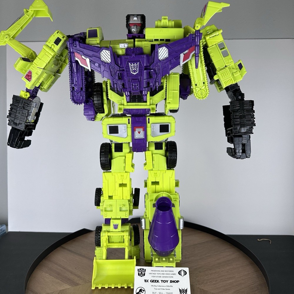 Hasbro Takara Transformers Devastator Combiner Wars Decepticons Constructions