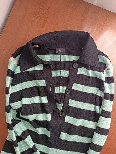 PS Paul Smith Knitted Polo Dress Horizontal Stripes size M - Picture 7 of 15