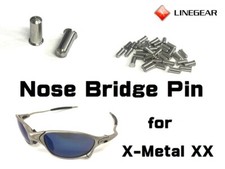 LINEGEAR Nose Bridge Pin, Rivet - Polished for Oakley X-Metal XX NBPIN-POL-2 