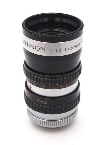 Yashica Yashinon 6,5 mm obiettivo cinematografico attacco F1.4 D - rivenditore Regno Unito - Foto 5 di 5