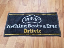 RAR ANTIK BRITVIC S&Auml;FTE KNEIPE BAR BIER HANDTUCH BRAUEREIANA