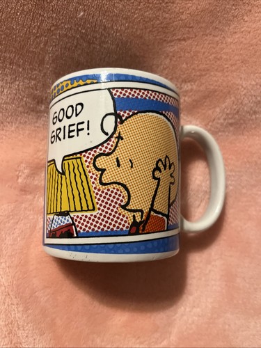 Good Grief Charlie Brown Coffee Cup Mug Peanuts Gang Gibson Microwave Dishwasher - Picture 3 of 5