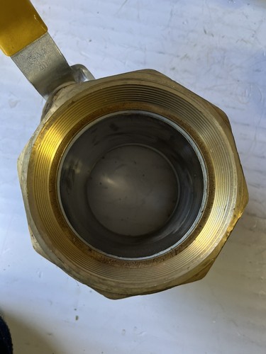 BRASS VALVE 4” PROLINE THREADED (2 Available) - Picture 4 of 6
