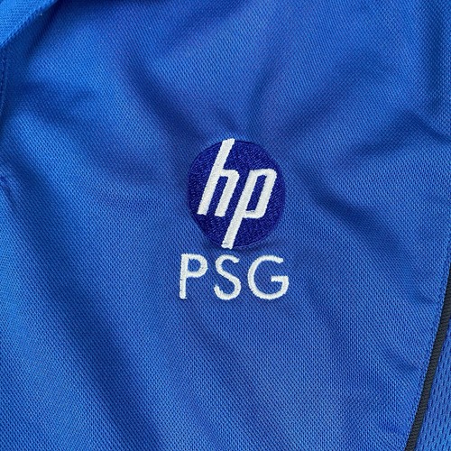 Polo Shirt logo HP Hewlett Packard XL blu Tech Data PSG - Foto 4 di 9