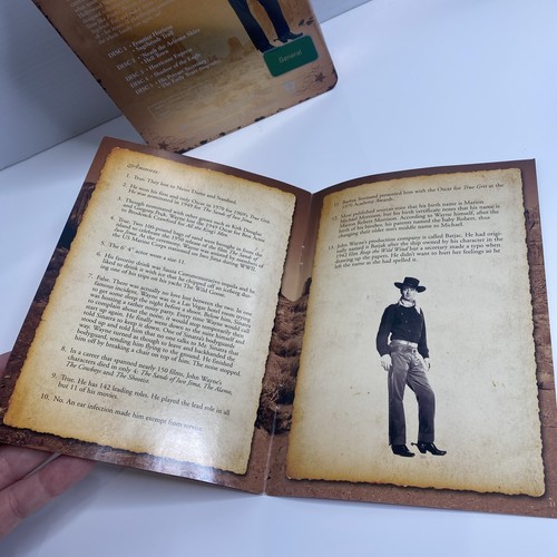 John Wayne America's Legendary Hero Collectors Edition Box Set DVD 8 Disc + Tin - Picture 15 of 24