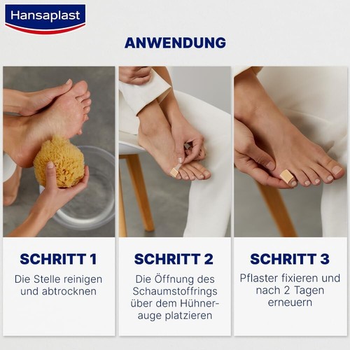 Hansaplast Hühneraugen Pflaster (1 x 8 Stück), mit Salicylsäure zur... - Bild 6 von 6