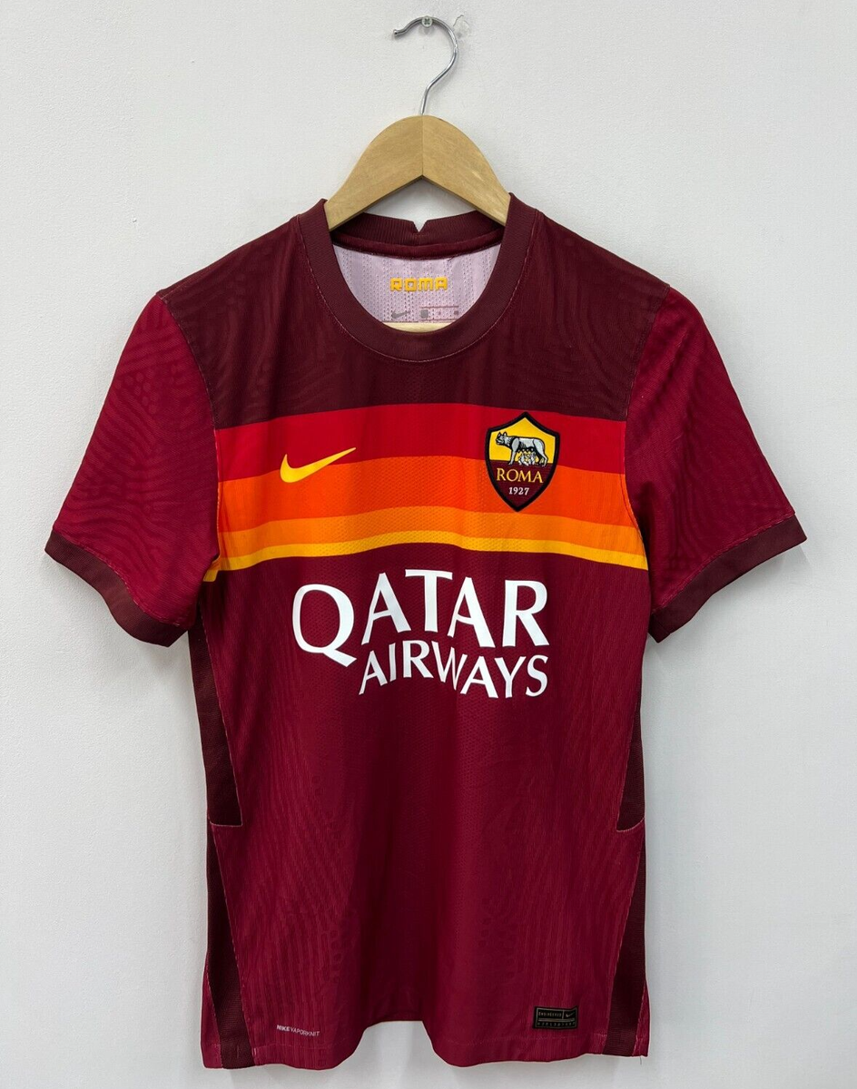 AS Roma 2020/2021 Player Issue Vaporknit Home Football Shirt