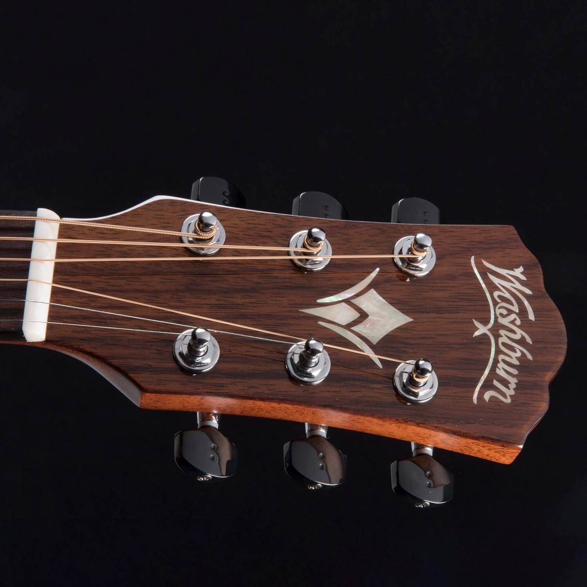 Washburn Heritage Series D100SWCE Acoustic Electric Guitar, Sitka