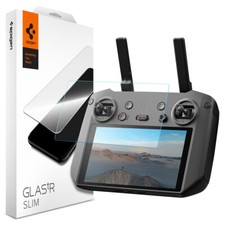 DJI RC Pro Tempered Glass Screen Protector Spigen Glas.tR Slim 2-Pack