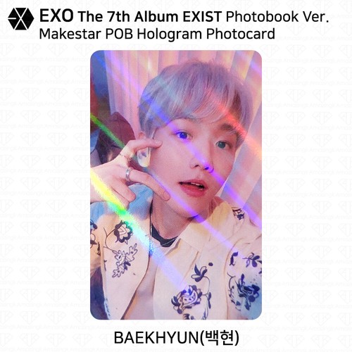 EXO The 7th Album EXIST POB Photocard Apple Music Soundwave Makestar Ktown4u - Picture 20 of 121