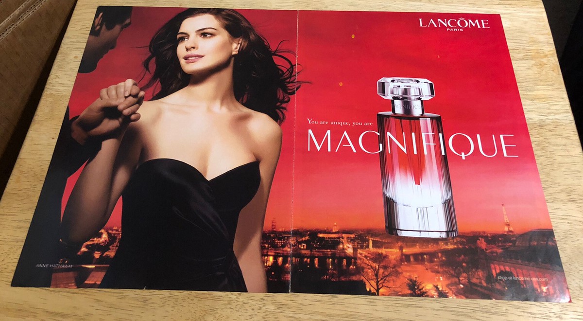 ランコム アン・ハサウェイ/ランコム/ポスター 2008 ANNE HATHAWAY for LANCOME - Magazine 2-Page Fragrance