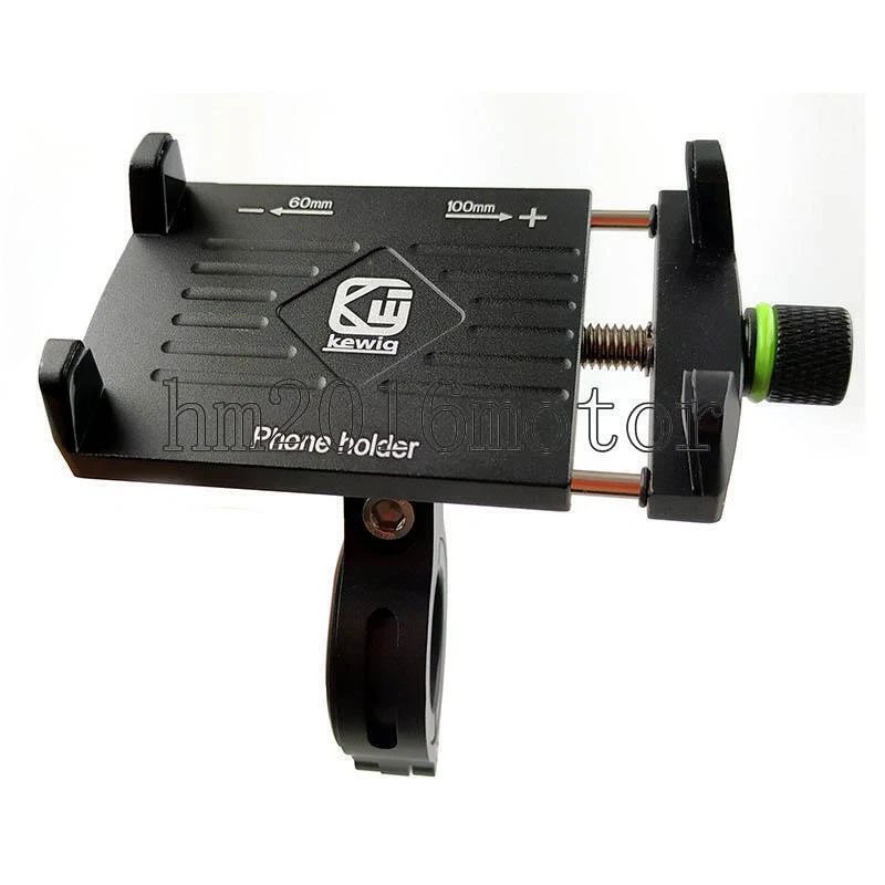 Mobile Black Aluminum Phone Holder For Kawasaki vulcan 2000 500 Versys 650 1000 - Imagem 3 de 4