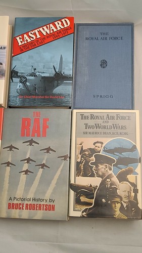 Lot Hardcover Books - History of Royal Air Force RAF Britain Fighters Obituaries - Picture 3 of 5