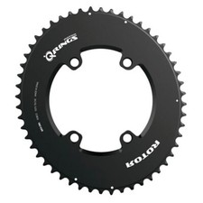 Corone aerodinamiche ovali ROTOR 110x4 per Shimano