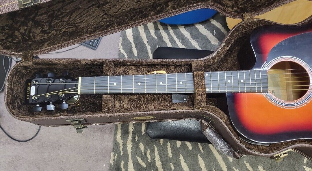 Bedell Deluxe Classical / Acoustic Guitar Hard Case With Hygrometer Padded eBay