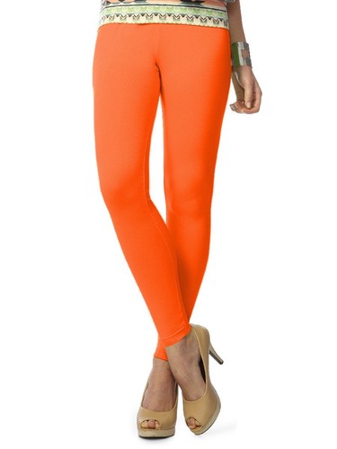 UNICUS ANKLE LENGTH Legging Cotton Lovely Soft Stretch Solid Colour Ankle Leging - Picture 7 of 21