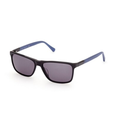 GANT GA7185 01A Black Square Plastic Sunglasses Frame 58-15-150