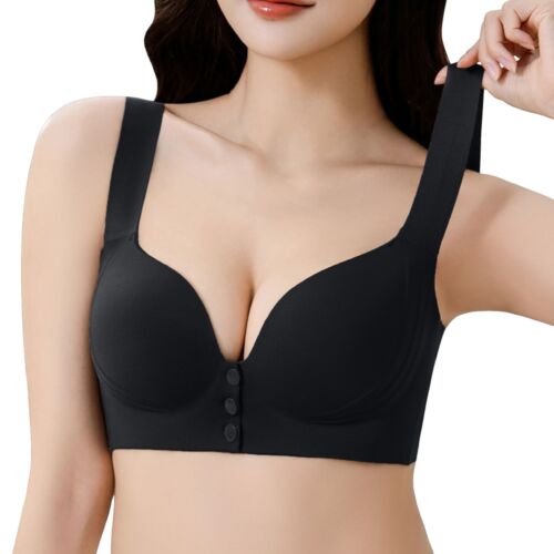 Women's Hands Pumping Bra Maternity Nursing Adjustable Nursing Bra - Picture 25 of 36