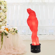 Electric Red Flame Light Simulated Campfire Light Fake Flame Lamp Effect Decor