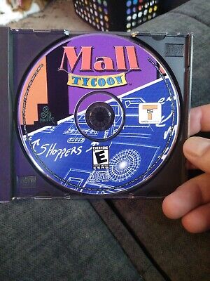 Mall Tycoon 2002 PC CD-ROM Computer Video Game Free Shipping!