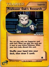 Professor Oak's Research 149/165 Expedition Base Set Pokemon Reverse Holo MP on eBay