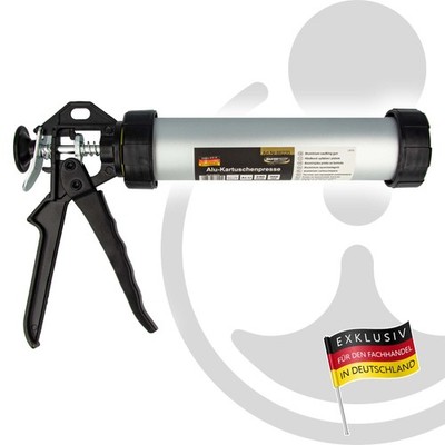 MASTERPROOF PROFESSIONAL Alu-Kartuschenpresse für Silikon Acryl Kartusche 310 ml