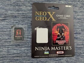 SNK NEO GEO X GOLD LIMITED EDITION CONSOLE +NINJA MASTERS +New SECOND CONTROLLER