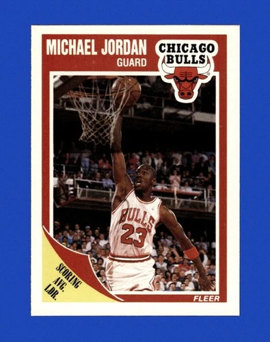 1989-90 Fleer Set-Break # 21 Michael Jordan NM-MT OR BETTER \*GMCARDS\*