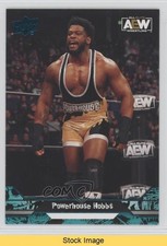 2023 Upper Deck AEW All Elite Wrestling Teal Powerhouse Hobbs #19 READ 1ai1