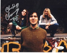 Chad Channing signed 8x10 Photo Nirvana JSA Authentication