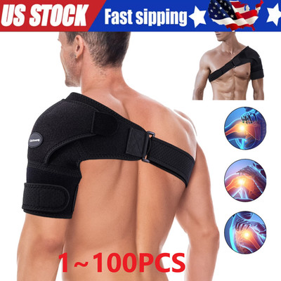 Shoulder Brace Support Compression Sleeve Torn Rotator Cuff Relief Joint AC Pain