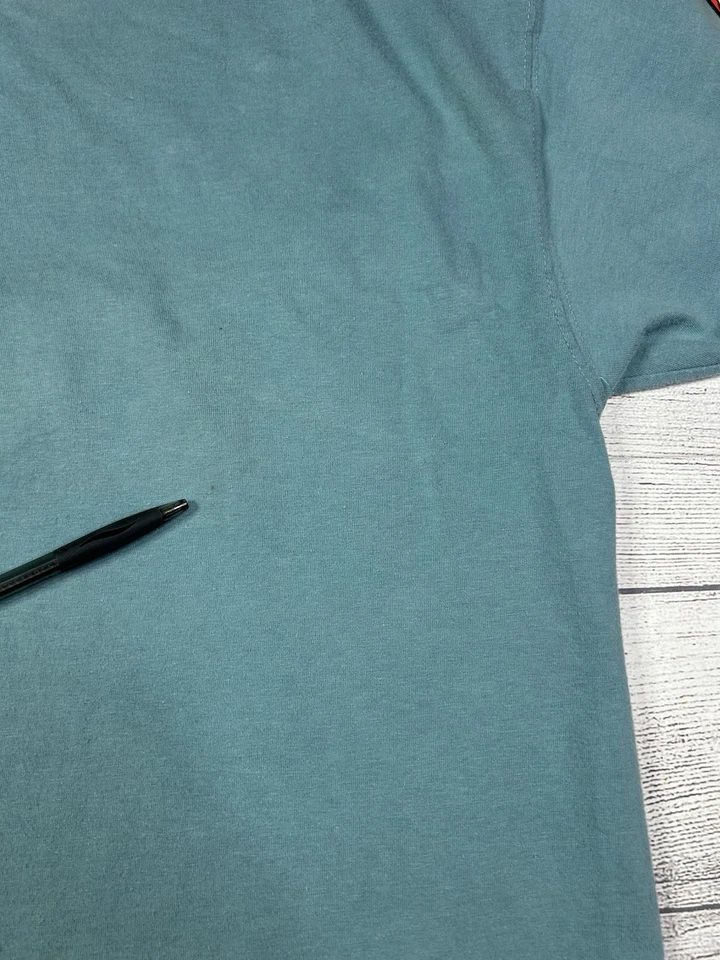 Camiseta De Colección Disney Miembro del Elenco Talla L Azul Mickey Donald Pluto Goofy Foto 4 de 4