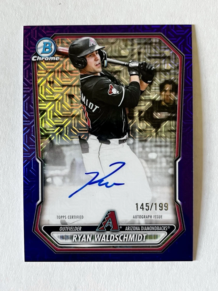 チャップマン ボウマンオート リフラクター Bowman Arizona Diamondbacks Baseball Autographed Sports Trading